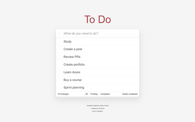To Do App gallery 0